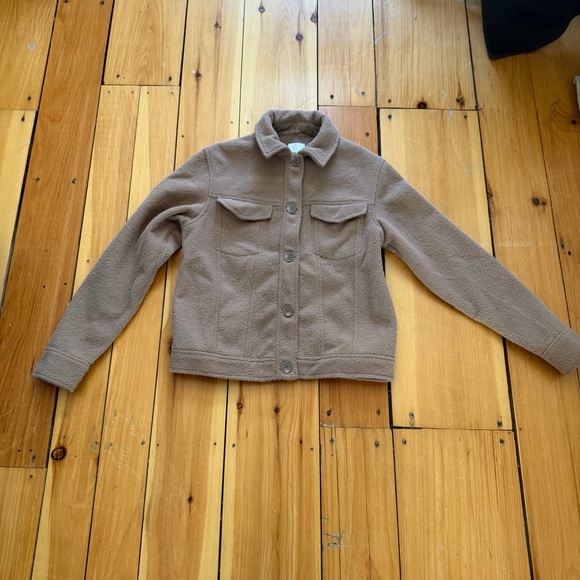 JOIE Brown Shacket - Picture 3 of 5